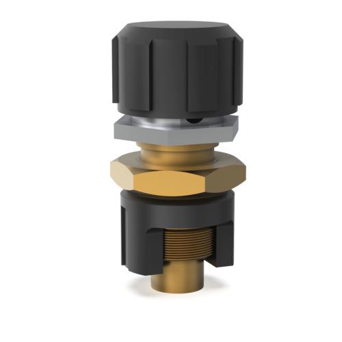 ■Edwards エア導入バルブ手動式 AV5A〔品番:C35003000〕【5351912:0】[送料別途見積り][掲外取寄][店頭受取不可]｜ホームセンターバロー　店