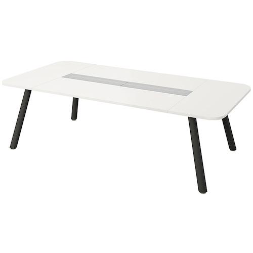 ■NAIKI ベンチテーブル〔品番:MCF2612KBHP〕【5352595:0】[送料別途見積り][法人・事業所限定][外直送][店頭受取不可]
