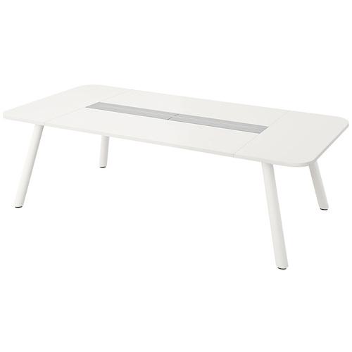 ■NAIKI ベンチテーブル〔品番:MCF2612KWH〕【5352664:0】[送料別途見積り][法人・事業所限定][外直送][店頭受取不可]