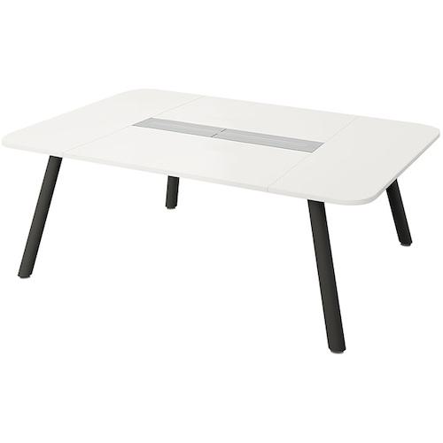 ■NAIKI ベンチテーブル〔品番:MCF2214KBHP〕【5352677:0】[送料別途見積り][法人・事業所限定][外直送][店頭受取不可]