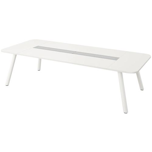 ■NAIKI ベンチテーブル〔品番:MCF3012KWHP〕【5355817:0】[送料別途見積り][法人・事業所限定][外直送][店頭受取不可]