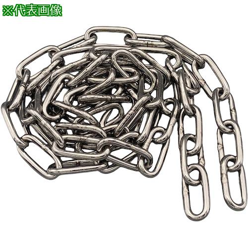 ■ラクテム 溶接チェーン ステンレス 線径3mm 10M〔品番:WS310〕【5364111:0】[送料別途見積り][掲外取寄][店頭受取不可]｜ホームセンターバロー　店