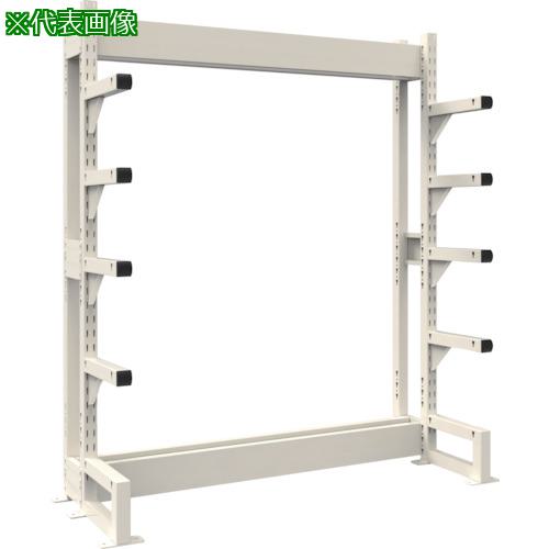 ■TRUSCO ボルトレス長尺保管棚M3 単式基本900X450XH2100 5段〔品番:VRM37355〕【5382399:0】[送料別途見積り][法人・事業所限定][直送][店頭受取不可]｜ホームセンターバロー　店