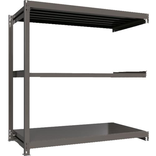 ■ICHIMAI 重量ボルトレスラック 段荷重1000Kg H1800&times;W1800&times;D900 天地3段 連結グレー〔品番:TH1000669R3〕【5384301:0】[送料別途見積り][法人・事業所限定][直送][店頭受取不可]｜ホームセンターバロー　店