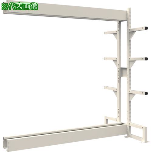 ■TRUSCO ボルトレス長尺保管棚M1.5 複式連結1800X300XH1800 4段〔品番:VRM1.56634BW〕【5385090:0】[送料別途見積り][法人・事業所限定][直送][店頭受取不可]｜ホームセンターバロー　店