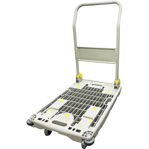 ■PROMOTE 樹脂製運搬車 樹脂製折り畳み式運搬台車 コンビニエントボギー〔品番:PM200CB〕【5385475:0】[送料別途見積り][掲外取寄][店頭受取不可]
