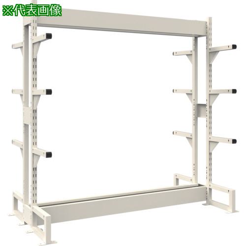 ■TRUSCO ボルトレス長尺保管棚M1.5 複式基本900X300XH1500 4段〔品番:VRM1.55334W〕【5386609:0】[送料別途見積り][法人・事業所限定][直送][店頭受取不可]｜ホームセンターバロー　店
