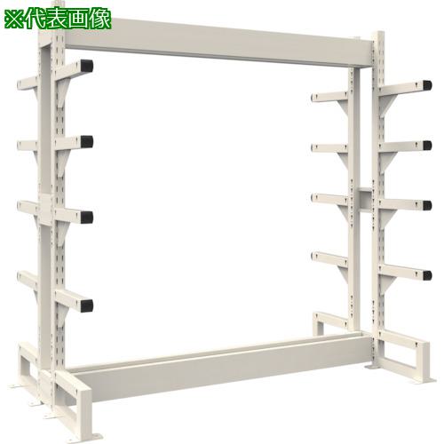 ■TRUSCO ボルトレス長尺保管棚M1.5 複式基本900X450XH1800 5段〔品番:VRM1.56355W〕【5386669:0】[送料別途見積り][法人・事業所限定][直送][店頭受取不可]｜ホームセンターバロー　店