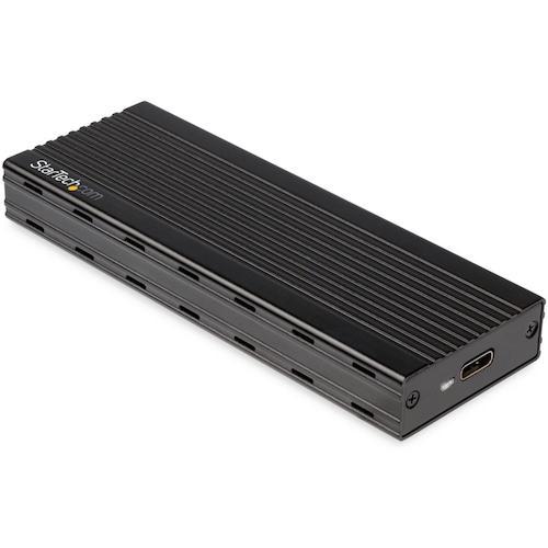■StarTech 外付HDD / SSDケース/USB-C接続/M.2 SSD/PCIe/M-Key/NVMe/NGFF/アダプターケース〔品番:M2E1BMU31C〕【5388120:0】[法人・事業所限定][外直送元][店頭受取不可]