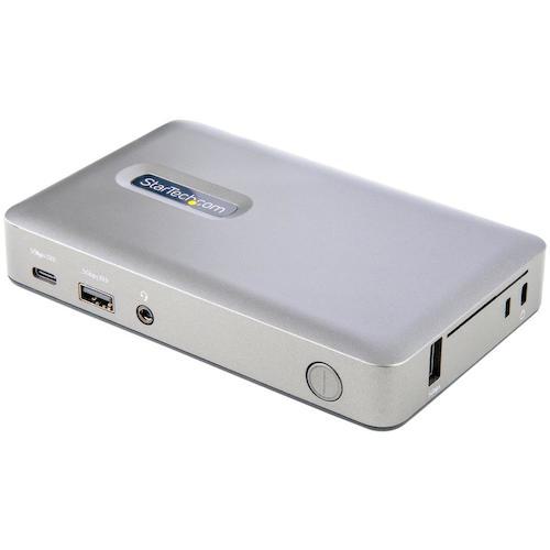 ■StarTech ドッキングステーション/USB-C接続/1画面/4K DP VGA/65W PD/USBハブ/イーサネット/多機能〔品番:DKM30CHDPD〕【5389702:0】[法人・事業所限定][外直送元][店頭受取不可]