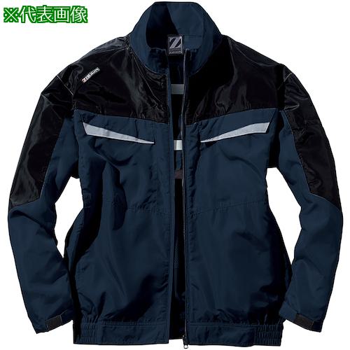 ■自重堂 空調服長袖ブルゾン ネ-ビ- 5L〔品番:741400115L〕【5390677:0】[送料別途見積り][掲外取寄][店頭受取不可]