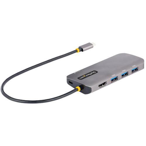 ■StarTech ドッキングステーション/USB-C/4KHDMI/100WPD/USBハブ/イーサネット/多機能 USBマルチハブ〔品番:127BUSBCMULTIPORT〕【5391250:0】[法人・事業所限定][直送元][店頭受取不可]｜ホームセンターバロー　店
