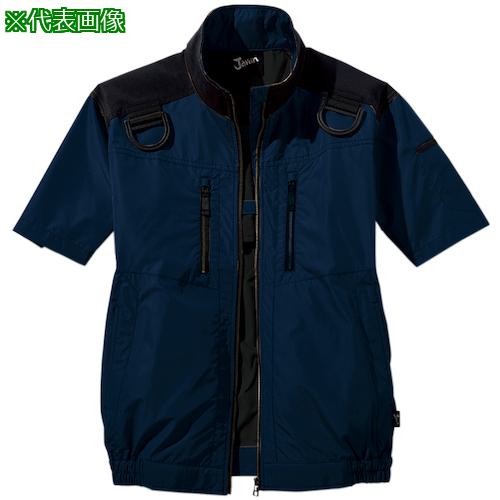 ■自重堂 空調服半袖ブルゾン ネ-ビ- S〔品番:54090011S〕【5393930:0】[送料別途見積り][掲外取寄][店頭受取不可]