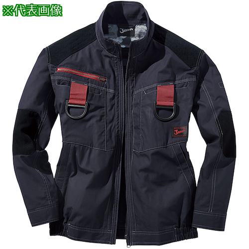 ■自重堂 空調服長袖ブルゾン シツクブラツク 5L〔品番:541001315L〕【5393932:0】[送料別途見積り][掲外取寄][店頭受取不可]