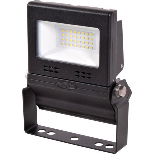 ■NICHIDO フラットライト10W 常設用 黒〔品番:LJSFH10DBK50K〕【5394448:0】[店頭受取不可]