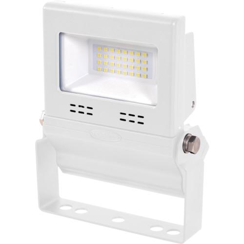 ■NICHIDO フラットライト10W 常設用 白〔品番:LJSFH10DW50K〕【5394453:0】[店頭受取不可]