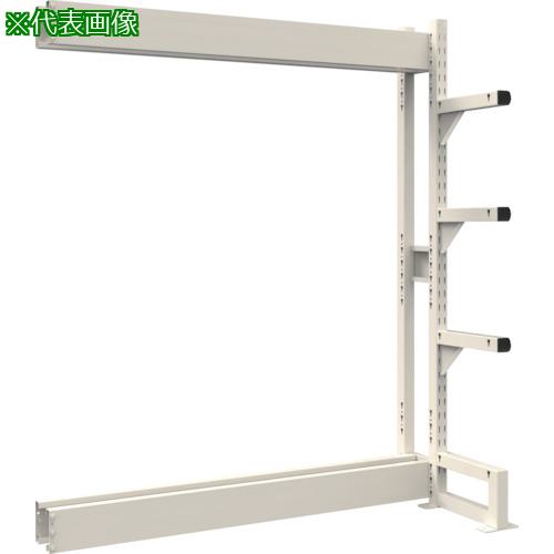 ■TRUSCO ボルトレス長尺保管棚M3 単式連結1800X300XH2400 4段〔品番:VRM38634B〕【5394874:0】[送料別途見積り][法人・事業所限定][直送][店頭受取不可]