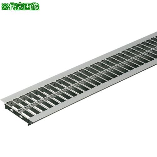 ■奥岡 ステンレス製 U字溝用 グレーチング 溝幅180用 P25 ノンスリップ〔品番:OSU4NS1518DP25〕【5395026:0】[送料別途見積り][法人・事業所限定][外直送][店頭受取不可]｜ホームセンターバロー　店