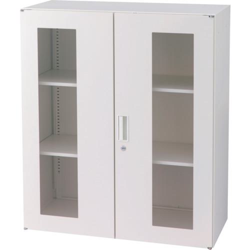 ■IRIS アクリル両開き書庫 H1050 ホワイト〔品番:SSN4510HAGW〕【5396060:0】[送料別途見積り][法人・事業所限定][外直送][店頭受取不可]