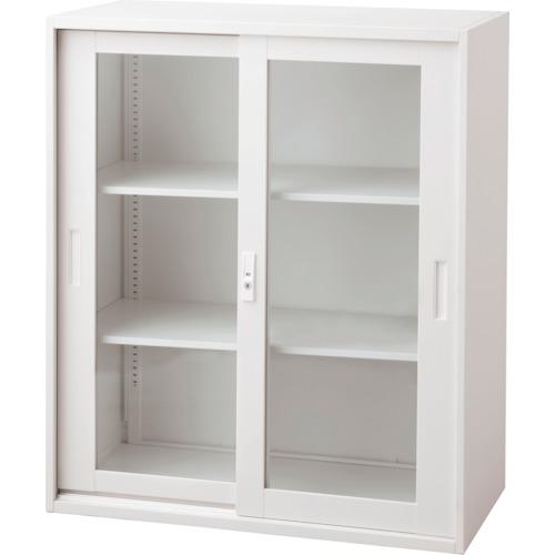 ■IRIS アクリル引戸書庫 H1050 ホワイト〔品番:SSN4010SAGW〕【5396088:0】[送料別途見積り][法人・事業所限定][外直送][店頭受取不可]