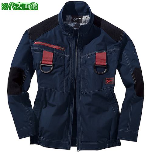 ■自重堂 空調服長袖ブルゾン ネ-ビ- 5L〔品番:541000115L〕【5397078:0】[送料別途見積り][掲外取寄][店頭受取不可]