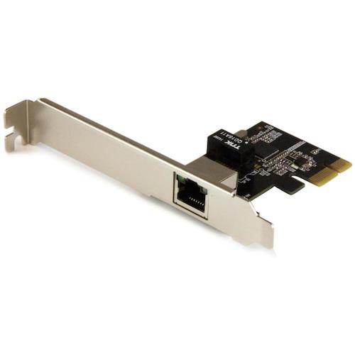 ■StarTech LANカード/PCI Express x1/1x RJ45/ギガビットイーサネット/イーサネット LAN ボード〔品番:ST1000SPEXI〕【5400051:0】[法人・事業所限定][外直送元][店頭受取不可]