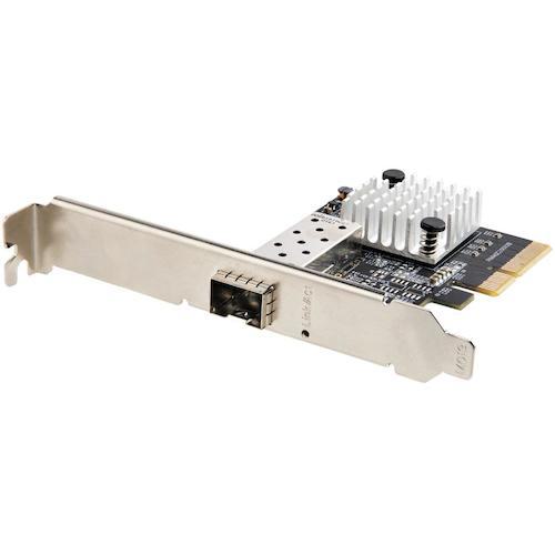 ■StarTech LANカード/PCI Express x4/1x オープンSFP+/10GbE/MSA/DAC/光 ネットワークカード〔品番:PEX10GSFP〕【5400095:0】[法人・事業所限定][外直送元][店頭受取不可]｜ホームセンターバロー　店