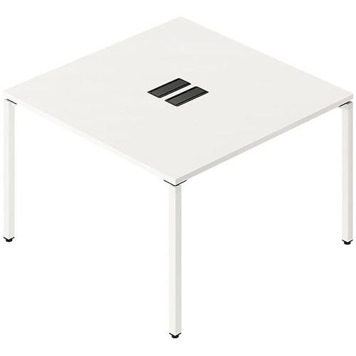 ■NAIKI ビティー ワークテーブル〔品番:BT1212KHWHP〕【5419896:0】[送料別途見積り][法人・事業所限定][外直送][店頭受取不可]