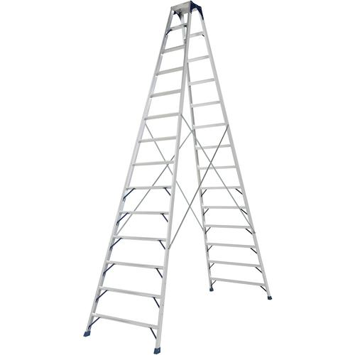 ■PiCa 専用脚立HM型 天板幅広 14尺〔品番:HMC420〕【5426138:0】[送料別途見積り][法人・事業所限定][直送][店頭受取不可]｜ホームセンターバロー　店