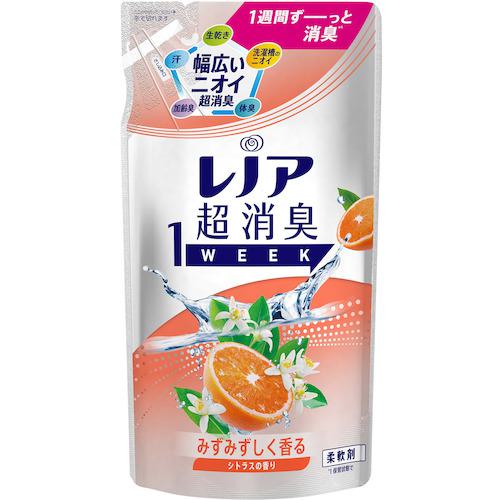 ■P&G レノア 超消臭1WEEK シトラス 詰め替え 380ml《16個入》〔品番:408049〕【5429362×16:0】[送料別途見積り][掲外取寄][店頭受取不可]