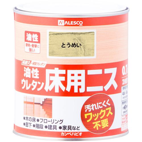 ■KANSAI 建物用塗料(油性) 油性ウレタン床用ニス 0.7L 透明《6缶入》〔品番:7771010.7〕【5429676×6:0】[送料別途見積り][店頭受取不可]