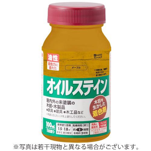 ■KANSAI オイルステインA 100ML メープル《12本入》〔品番:780111100〕【5430160×12:0】[送料別途見積り][掲外取寄][店頭受取不可] 10,643円