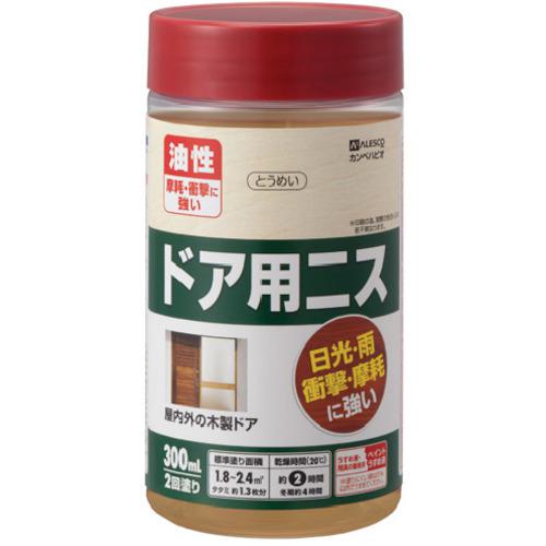 ■KANSAI ドア用ニス 300ML とうめい《12本入》〔品番:785101300〕【5430321×12:0】[送料別途見積り][掲外取寄][店頭受取不可]