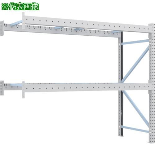 ■TRUSCO 重量パレットラック3トン 2300X900XH2000 2段 連結〔品番:3D20B23092B〕【5433573:0】[送料別途見積り][法人・事業所限定][直送][店頭受取不可]
