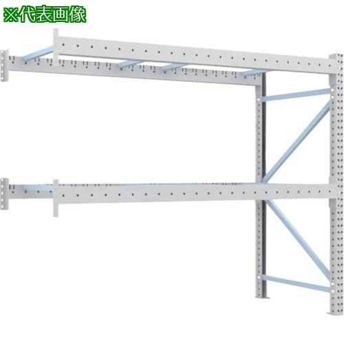 ■TRUSCO 重量パレットラック3トン 2500X1000XH2000 2段 連結〔品番:3D20B25102B〕【5433575:0】[送料別途見積り][法人・事業所限定][直送][店頭受取不可]｜ホームセンターバロー　店