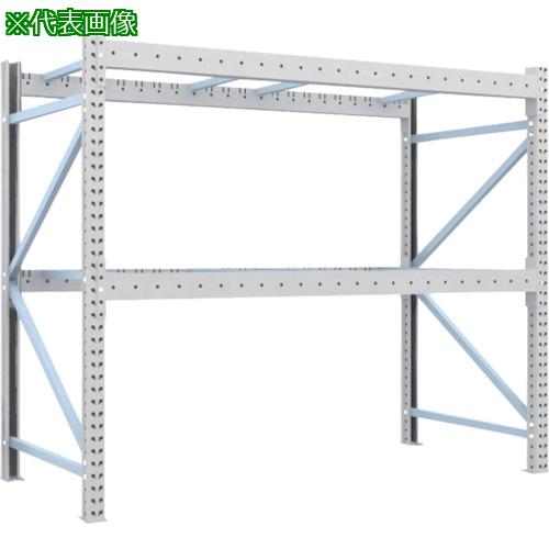 ■TRUSCO 重量パレットラック3トン 2300X900XH2500 2段 単体〔品番:3D25L23092〕【5433586:0】[送料別途見積り][法人・事業所限定][直送][店頭受取不可]｜ホームセンターバロー　店