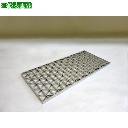 ■マキテック ステンレスグレーチング(側溝用)〔品番:UKMIS154.5〕【5448297:0】[送料別途見積り][法人・事業所限定][外直送][店頭受取不可]｜ホームセンターバロー　店