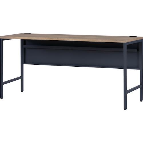 ■DAISHIN レクタ デスク 基本タイプ ブラックフレーム 1500×450×720〔品番:FD154507BMPB〕【5451346:0】[法人・事業所限定][直送元][店頭受取不可]