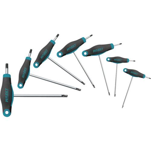 ■HAZET HAZET T型ハンドルヘックスローブドライバーセット〔品番:829KKTS7〕【5455320:0】[送料別途見積り][掲外取寄][店頭受取不可]