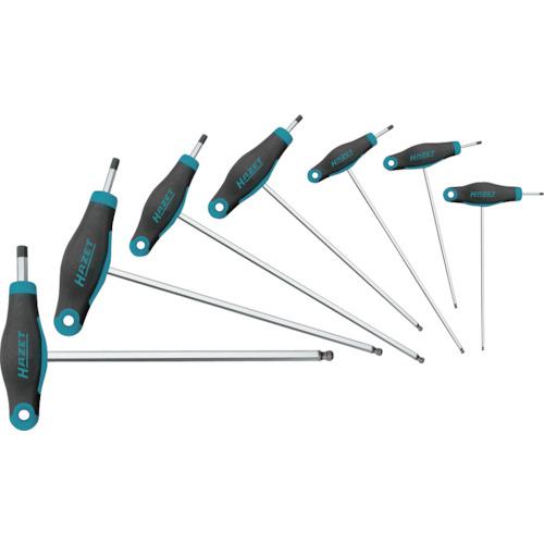 ■HAZET HAZET T型ハンドルヘックスドライバーセット〔品番:829KKS7〕【5455360:0】[送料別途見積り][法人・事業所限定][掲外取寄][店頭受取不可]