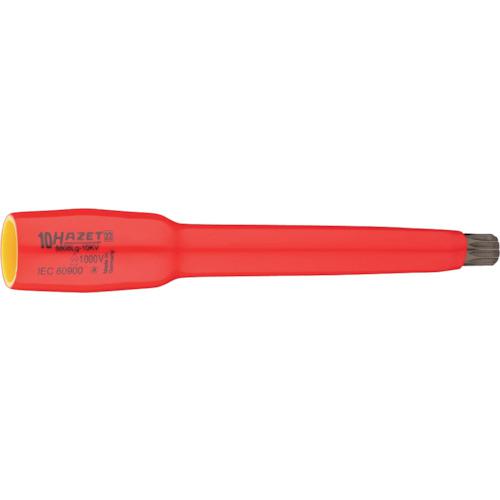 ■HAZET 絶縁ロングXZNドライバーソケット(差込角9.5mm)〔品番:8808LG10KV〕【5455382:0】[送料別途見積り][法人・事業所限定][掲外取寄][店頭受取不可] 5,652円