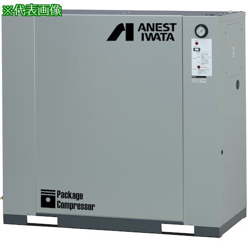 ■アネスト岩田 レシプロコンプレッサー(給油式) パッケージコンプレッサ 5.5KW 60Hz〔品番:CLP55EF14M6〕【5484711:0】[法人・事業所限定][外直送元][店頭受取不可]