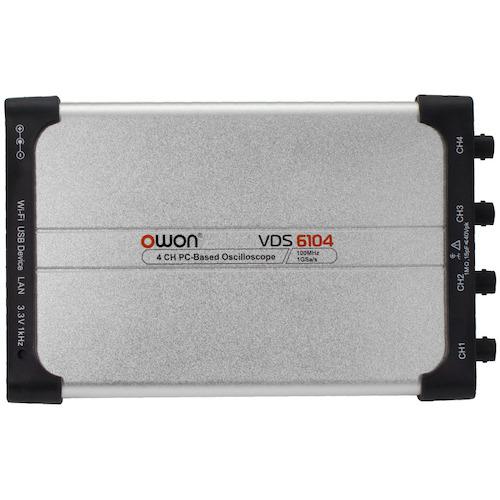 ■ヤマト OWON PCベース・オシロスコープ(VDS6074,70MHz,4CH)〔品番:VDS6074〕【5523680:0】[送料別途見積り][掲外取寄][店頭受取不可]
