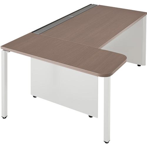 ■NAIKI マネージャー用デスク〔品番:MF1610KSTWCA〕【5523950:0】[送料別途見積り][法人・事業所限定][外直送][店頭受取不可]｜ホームセンターバロー　店