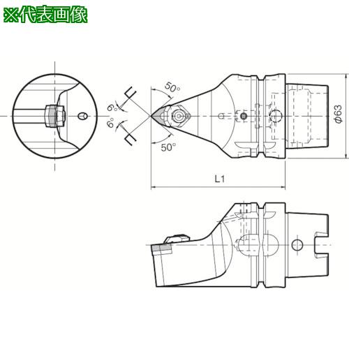 ■京セラ 複合加工機用旋削工具 外径・端面加工用ホルダ WWMN〔品番:T63HWWMNNH08〕【5532400:0】[送料別途見積り][掲外取寄][店頭受取不可]｜ホームセンターバロー　店