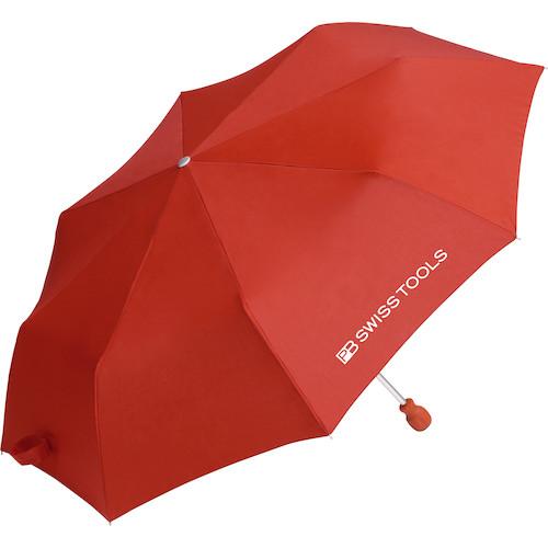 ■PBスイスツールズ 2710KNIRPS 折畳傘 レッド〔品番:2710KNIRPSRE〕【5544160:0】[店頭受取不可]
