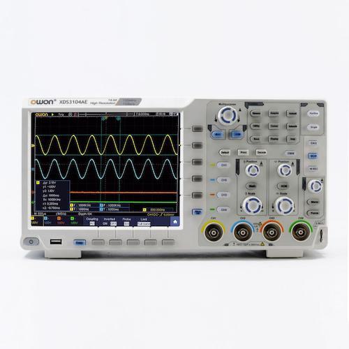■ヤマト OWON オシロスコープ(XDS3104AE,100MHz,4CH〔品番:XDS3104AE〕【5544189:0】[送料別途見積り][掲外取寄][店頭受取不可]