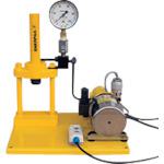 ■ENERPAC 小型2柱プレスセット45kN〔品番:CPF4PE300〕【5547169:0】[送料別途見積り][法人・事業所限定][外直送][店頭受取不可]