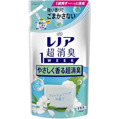 ■P&G レノア 超消臭1WEEK やさしく香る超消臭 フレッシュソープ 詰め替え 380ml《16個入》〔品番:408053〕【5547406×16:0】[送料別途見積り][掲外取寄][店頭受取不可]