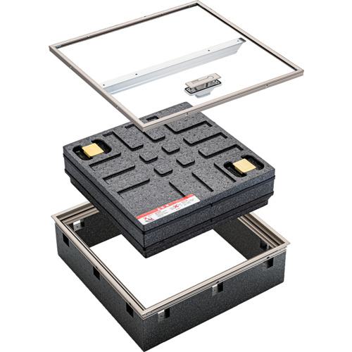 ■DAIKEN ホーム床点検口 515×515 気密断熱 15mmフロア用ステンカラー〔品番:HXDN350〕【5550303:0】[送料別途見積り][法人・事業所限定][外直送][店頭受取不可]